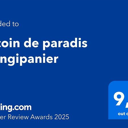 Ti Coin De Paradis Frangipanier ル・ディアマン エクステリア 写真